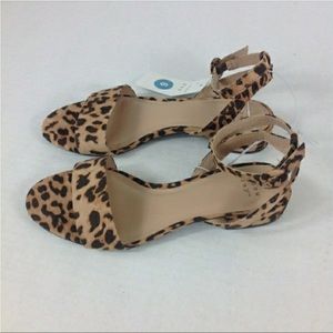 A New Day Womens Winona Animal Print Dress Shoes